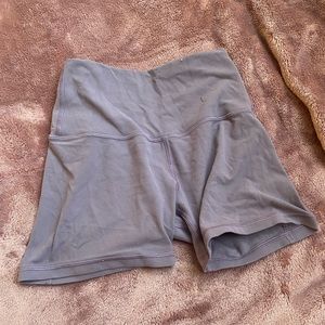 Lululemon high wasted active wear shorts